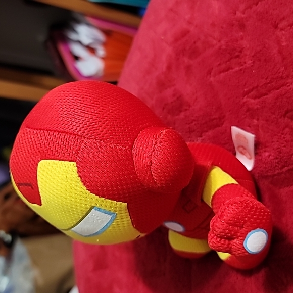 Ty Marvel Ironman Mini Plush - Picture 2 of 5